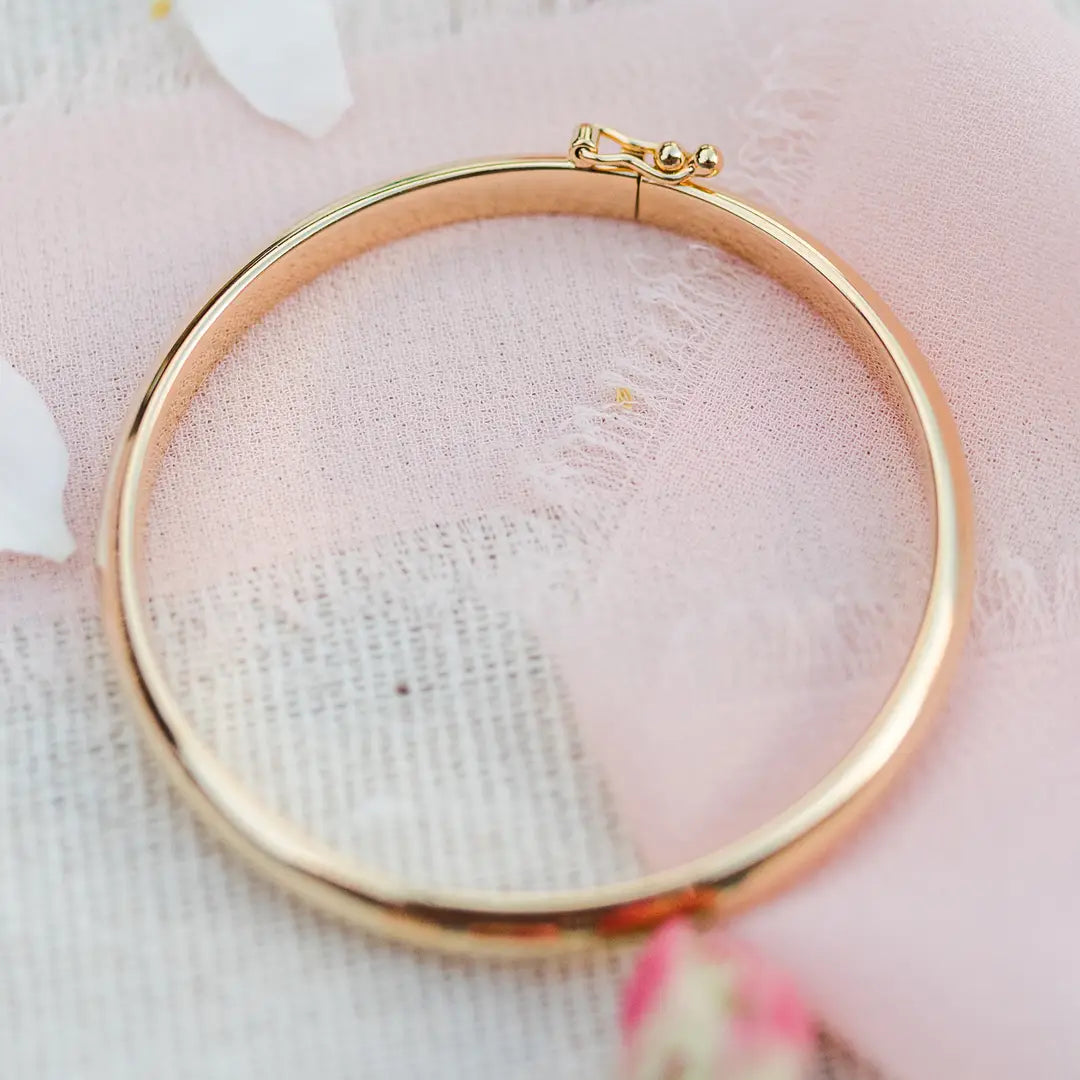 Gold Classic Bangle 0-12M