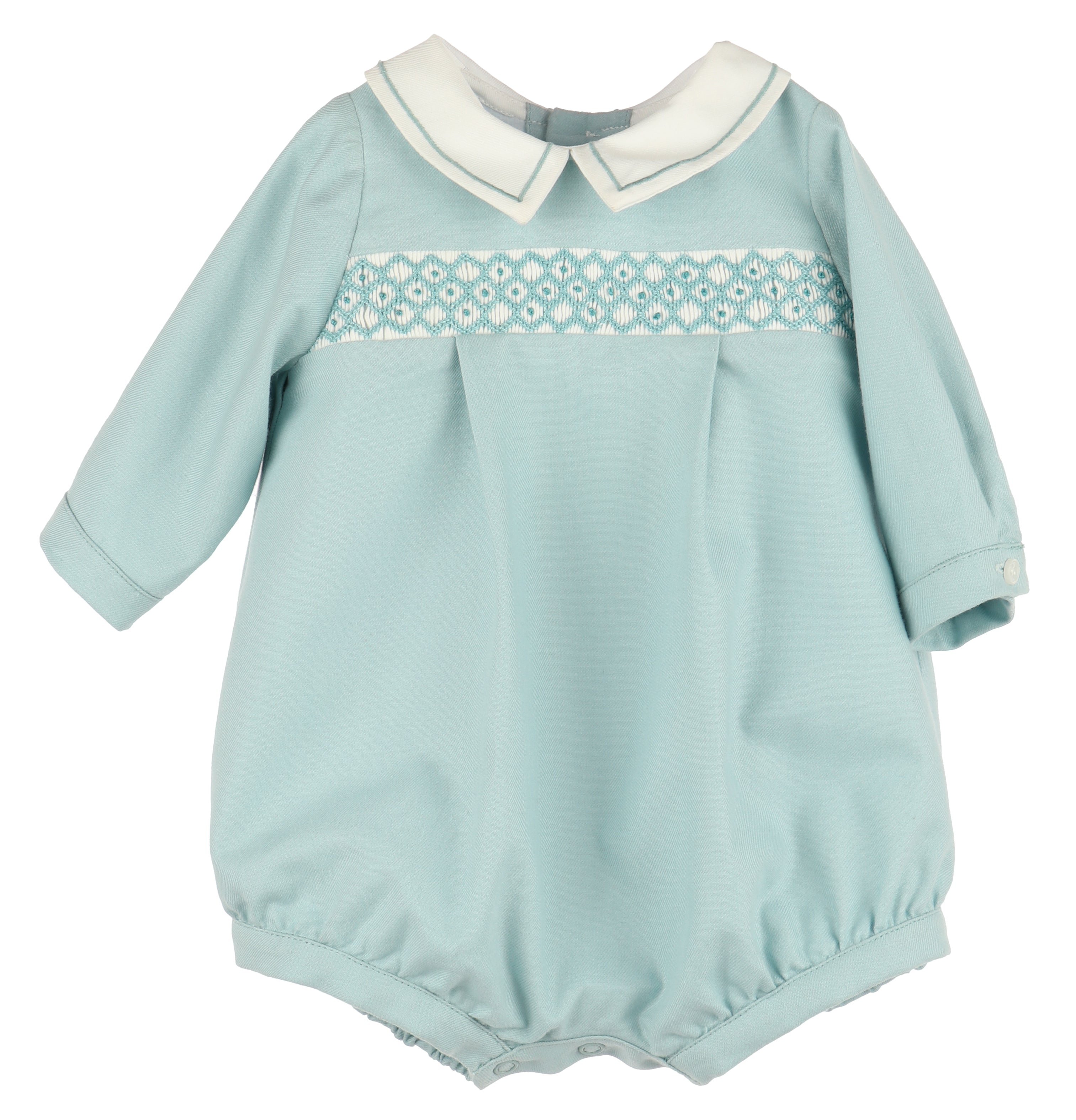 Green Smock Boy Bubble (Toddler)