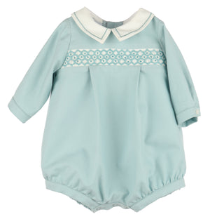 Green Smock Boy Bubble (Toddler)