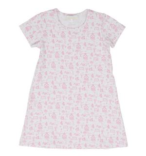 Mary Chase Dress-Pink Playground (Toddler)