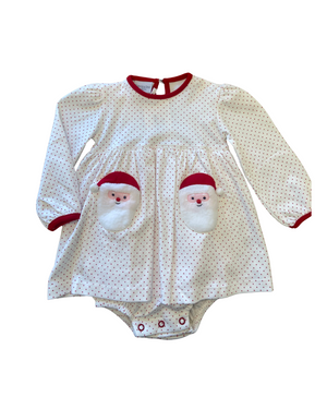 Sherpa Santa Pocket Onesie