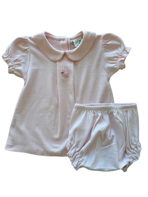 Pink Bunny Diaper Set (Baby)