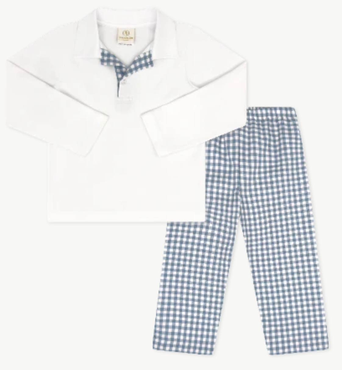 Parker Stone Check Pant Set (Kid)