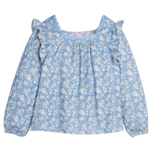 Adams Top-Roland Floral Blue (Kid)