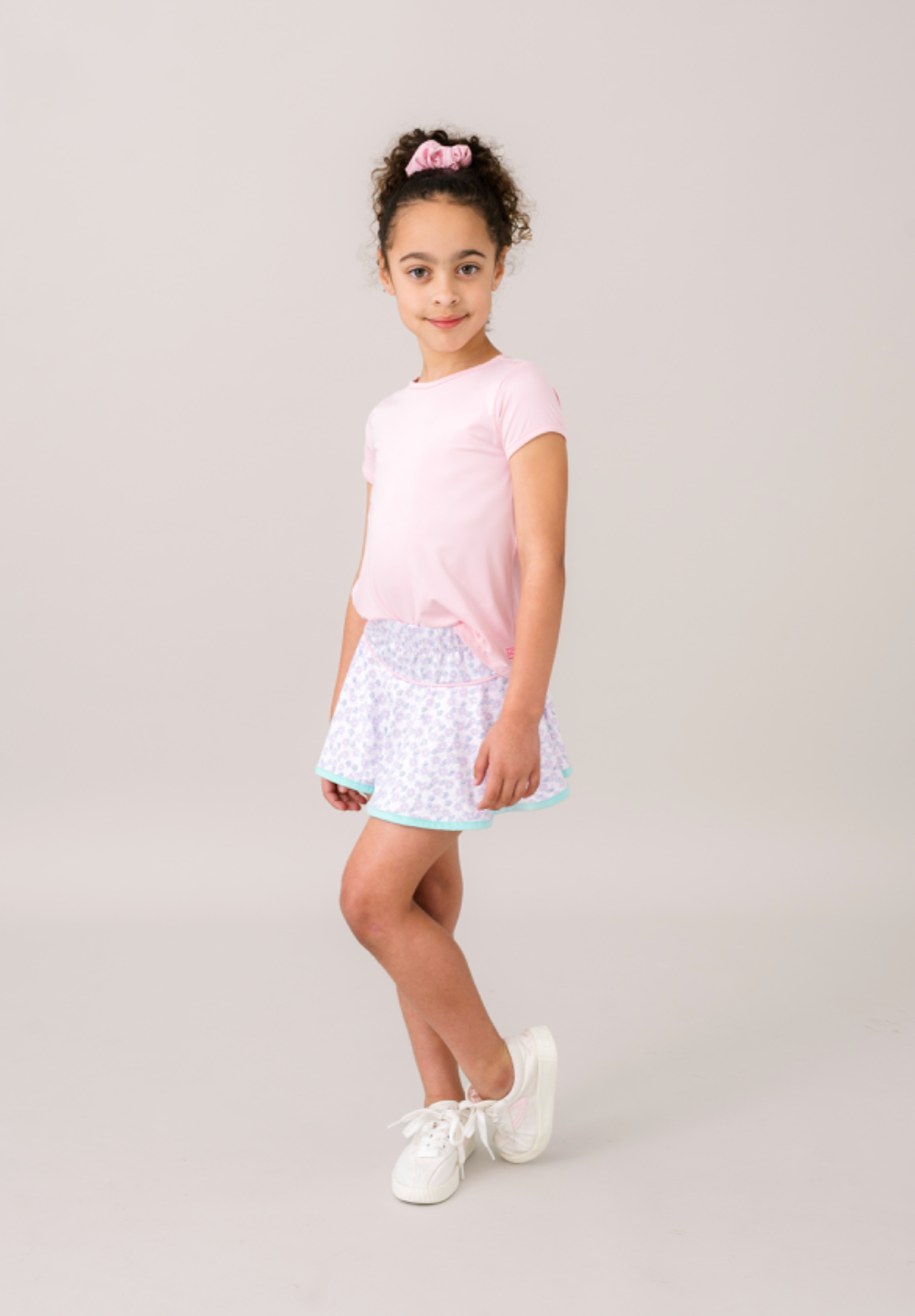 Bridget Basic Tee - Cotton Candy Pink (Toddler/Kid)