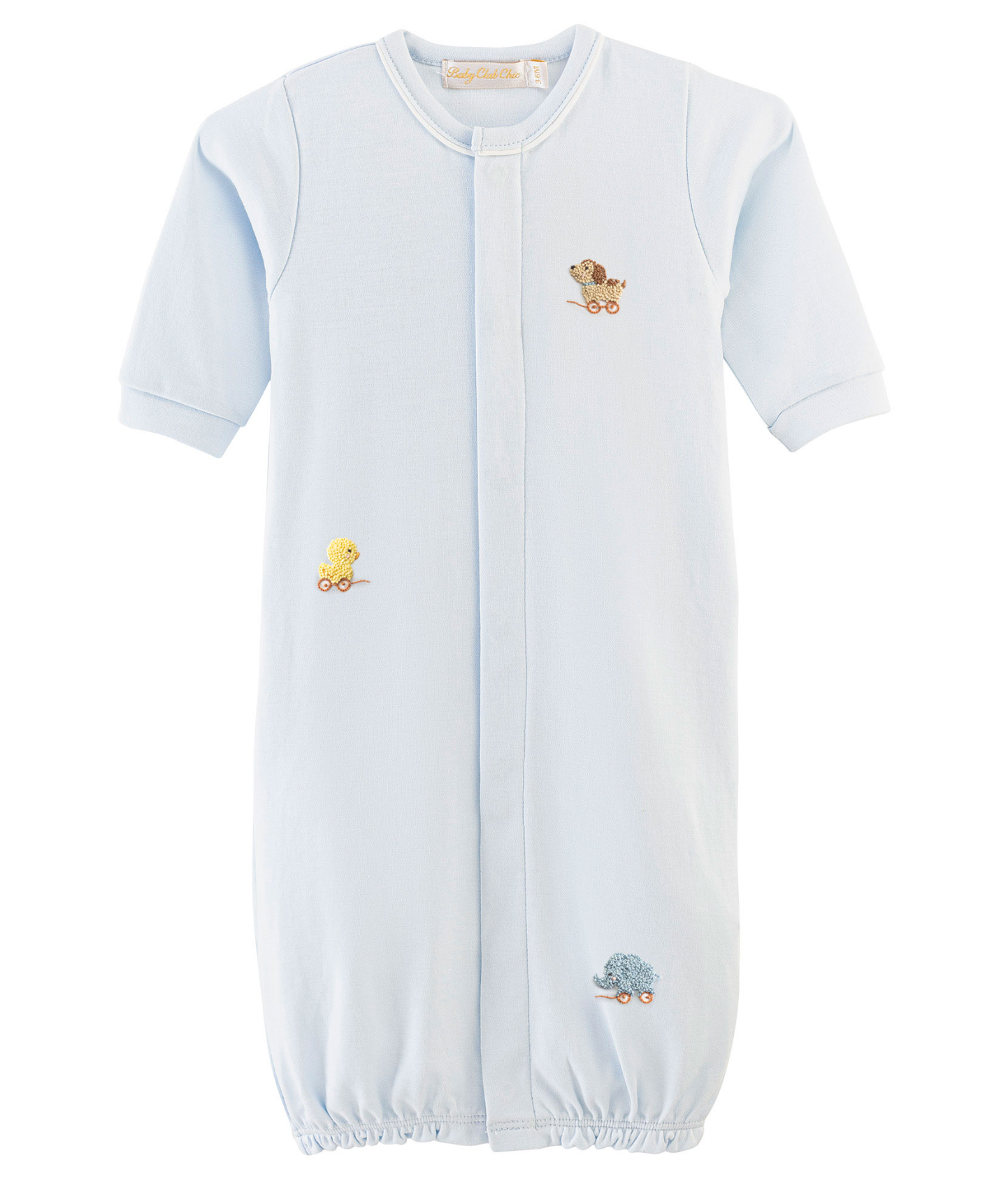 Sweet Toys Converter Gown with Piping Trim