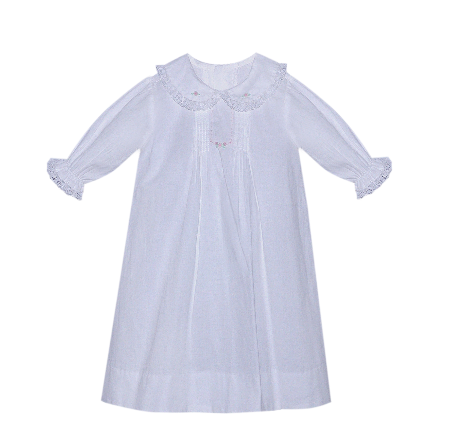 Daygown Finn Tiny Buds Embroidery Pink