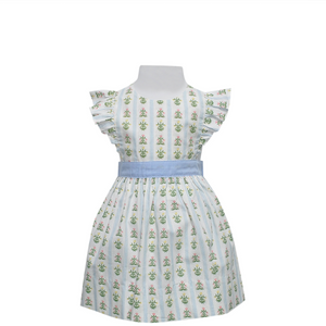 Sage Green Kerry Sundress in Wildflower Whispers