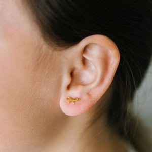 Bow Stud Earring