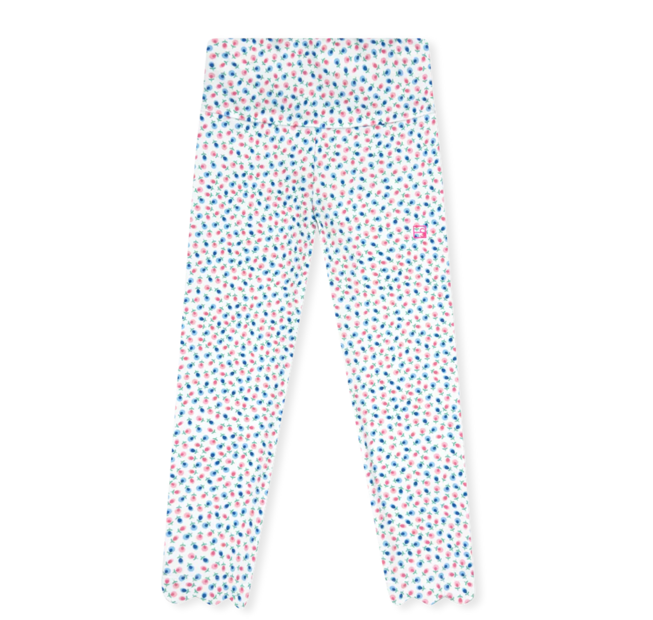 Sadie Scallop Legging-Kindness Blooms (Toddler)