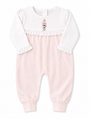 Pink Dot Pastel Nutcracker Coverall
