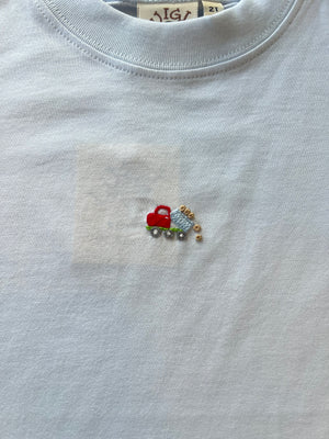 Baby Blue Dump Truck Tee