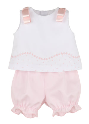 Pink Party Dots Girl Set (Infant)