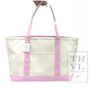 Coated Canvas Tote