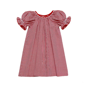 Red Gingham Heart Darlene Dress (Toddler)