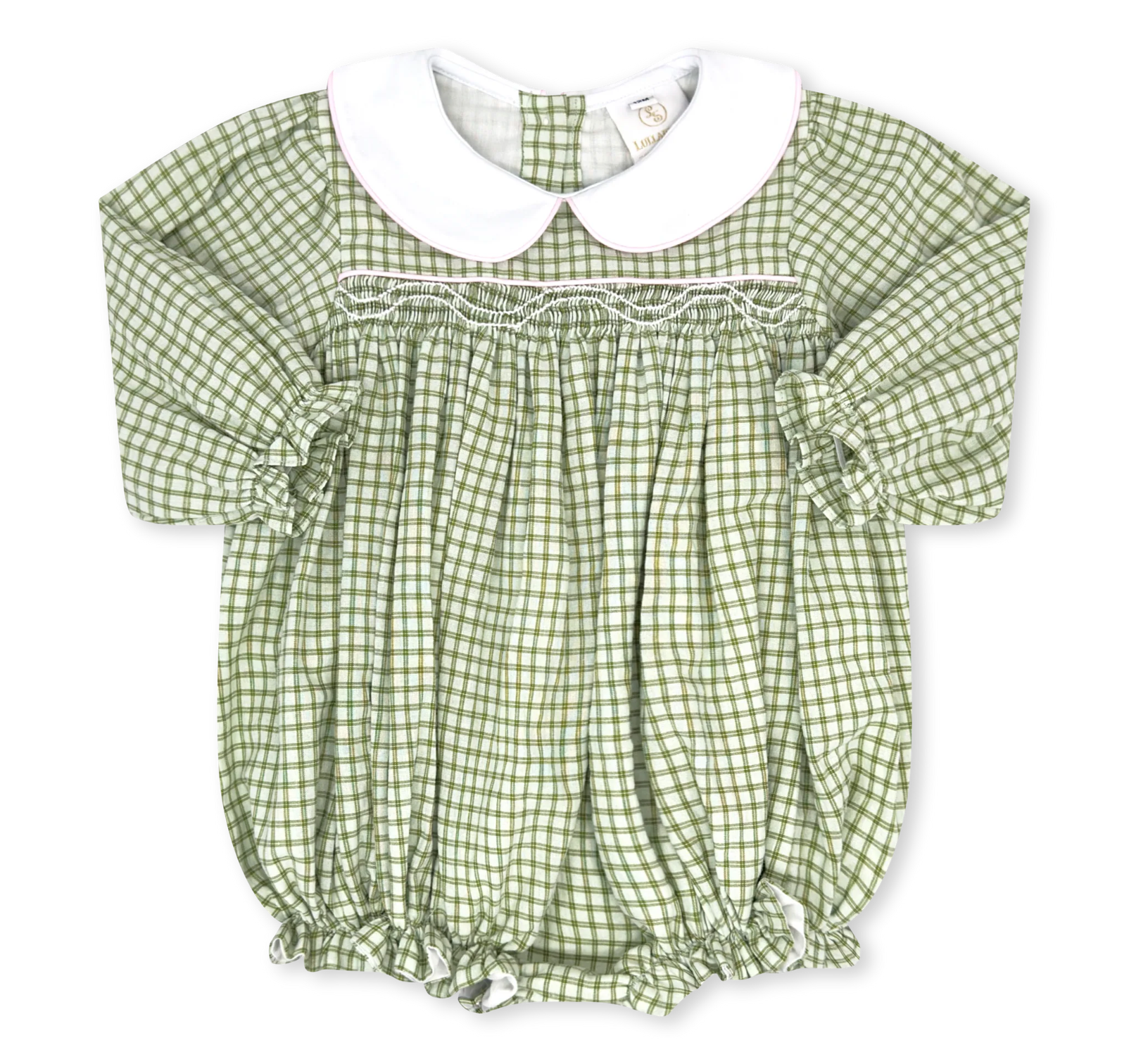 Michelle Grove Park Green Windowpane Bubble (Toddler)