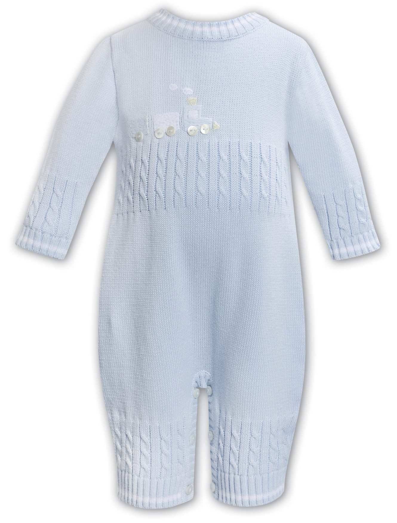 Train Sweater Romper (Baby)