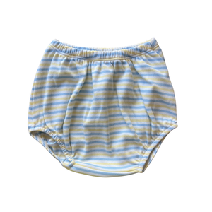 Yellow/Blue Stripe Diaper Cover