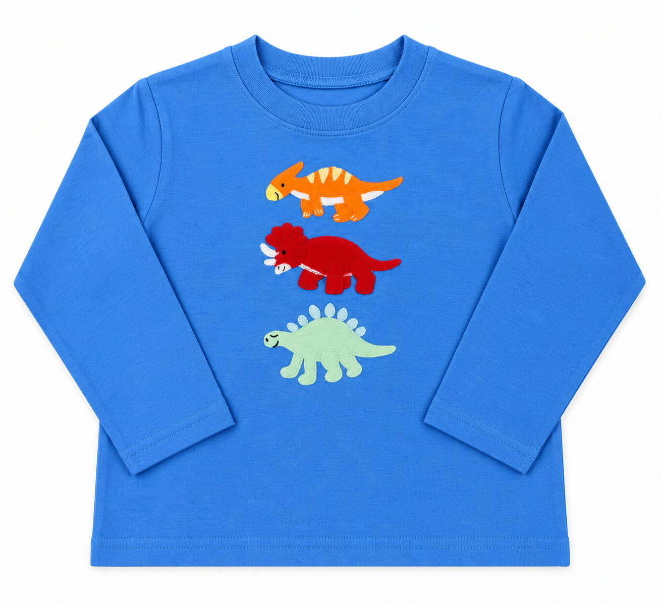 Blue Triple Dino Tee