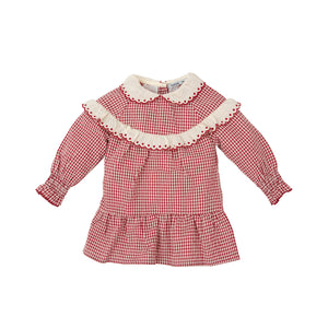 Red Gingham Dress (Toddler)