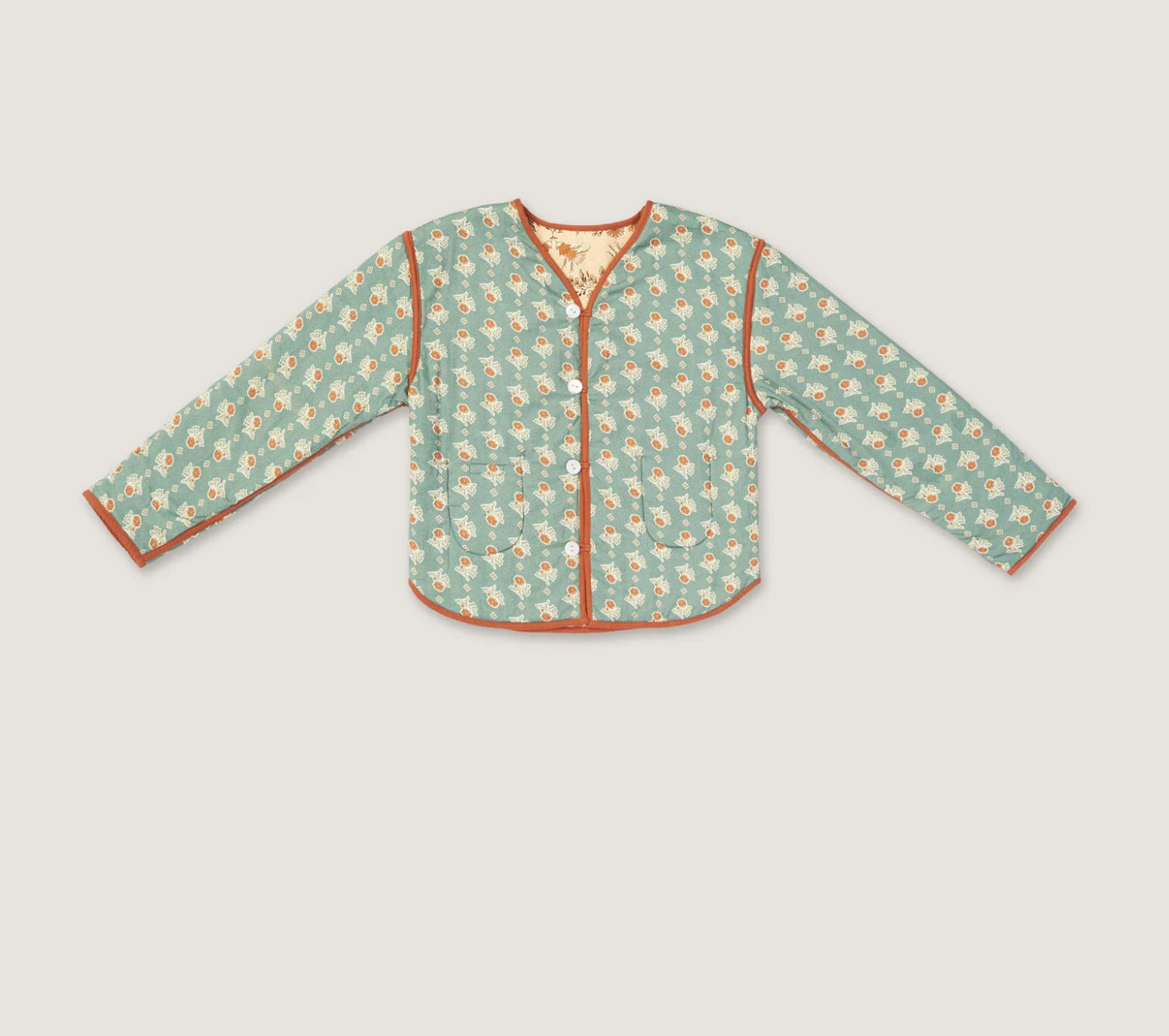 Autumn Floral Reversible Jacket (Kid)