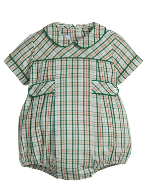 Mistletoe Tartan Bennet Bubble (Infant)