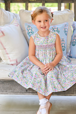 Simply Smocked Dress - Cheekwood Floral (Kid)