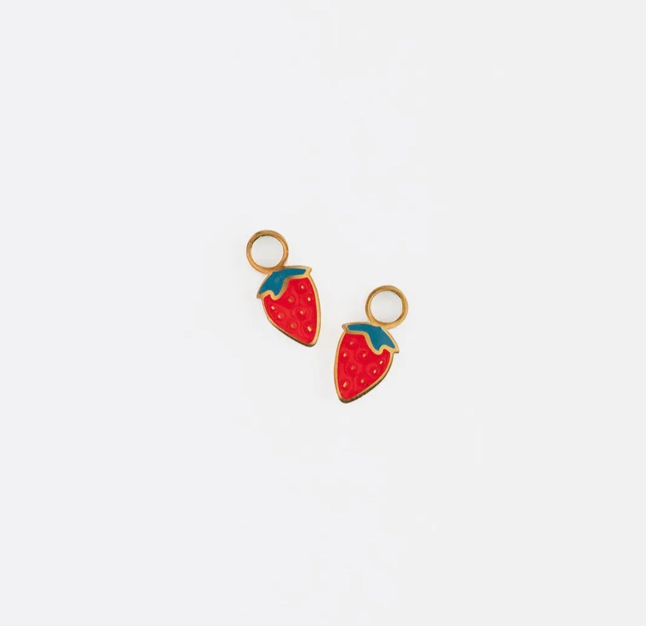 Strawberry Charm Earring
