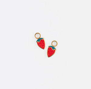 Strawberry Charm Earring