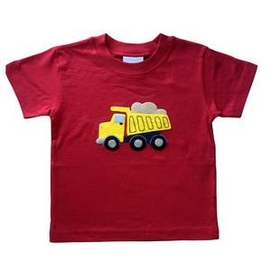 Red Dump Truck Tee