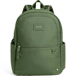 Olive Kane Double Pocket Large Backpack