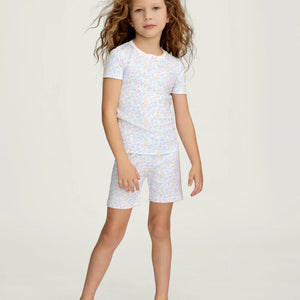 Fleur Blanche Pima Snug Fit Short Set