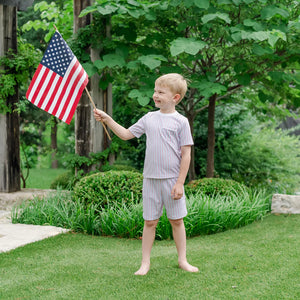 Liberty Stripe Charles Short Set