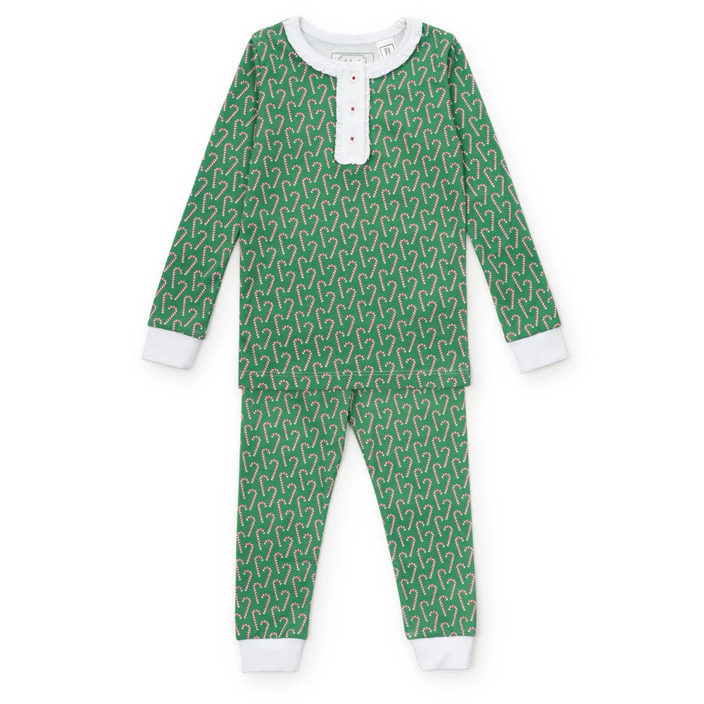 Alden Candy Cane Lane Pajama Pant Set (Toddler)