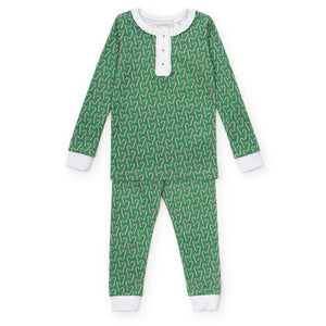 Alden Candy Cane Lane Pajama Pant Set (Toddler)