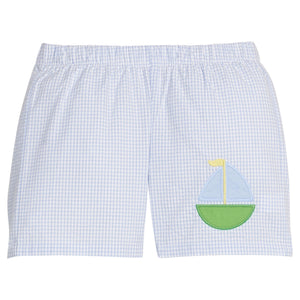 Sailboat Applique Basic Short