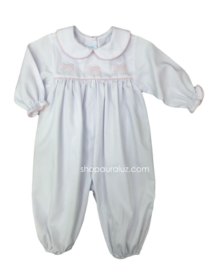 Ribbon Bows White Longall (Baby)