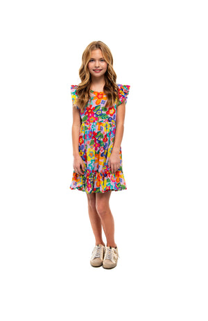 Floral Orchid Dress