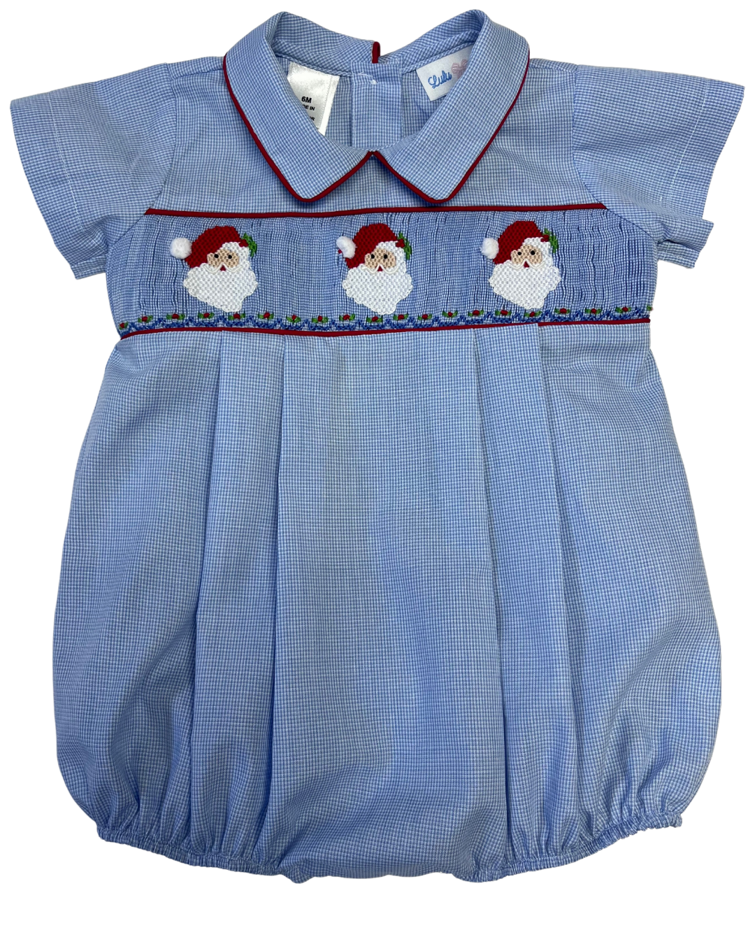 Blake Blue Santa Bubble