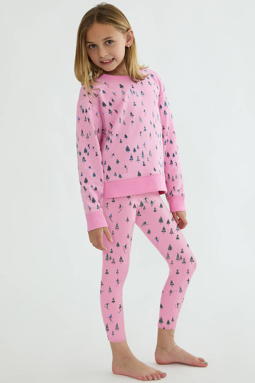 Little Peppa Ski Patrol Legging
