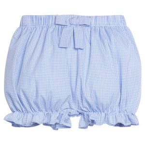 Royal Mini Gingham Bow Bloomer