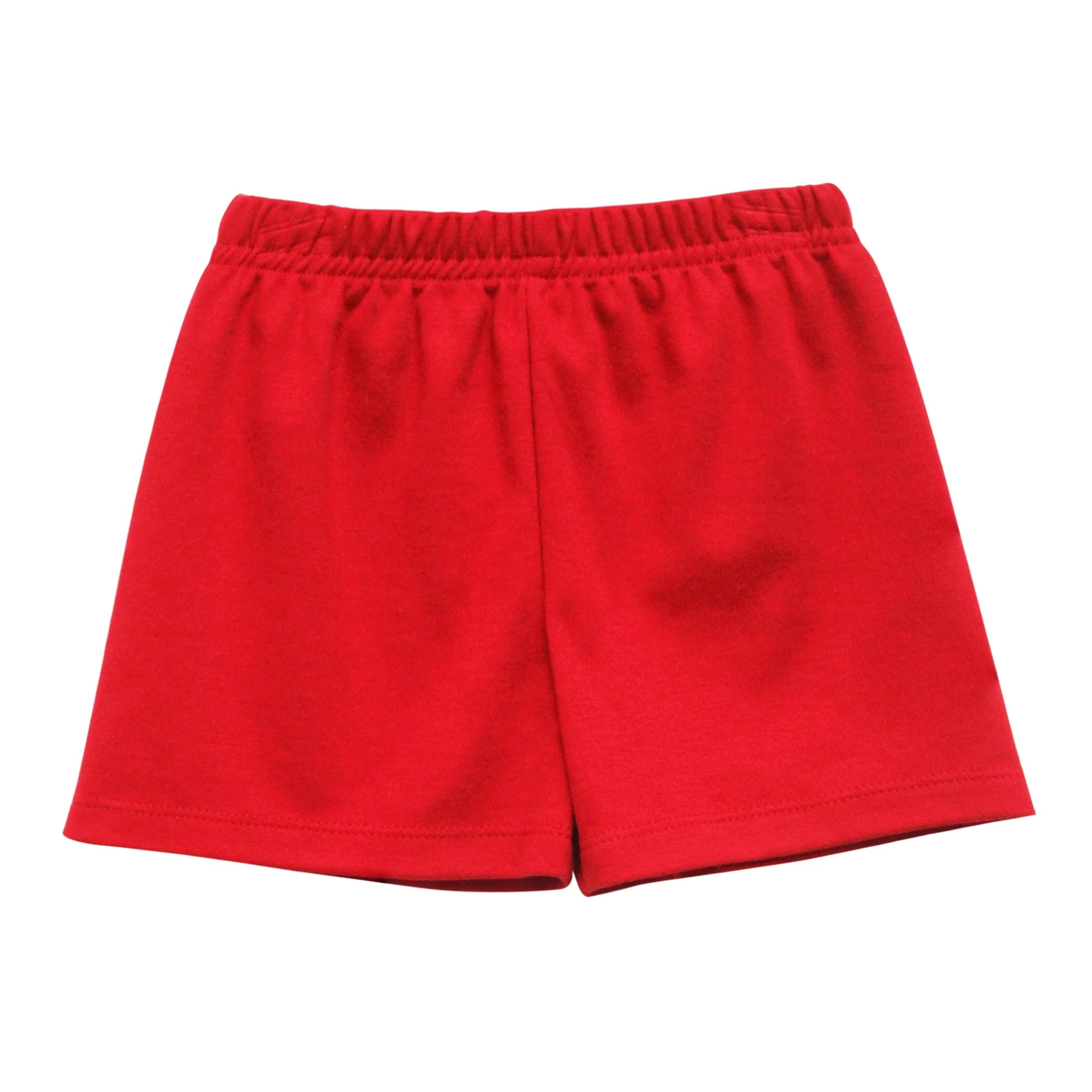 Red Leo Knit Short
