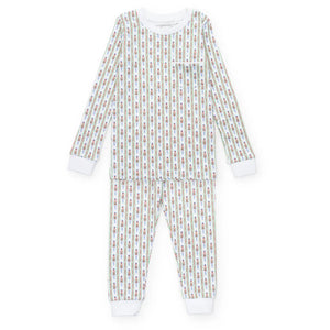 Bradford Nutcracker Stripe Pajama Pant Set (Toddler)