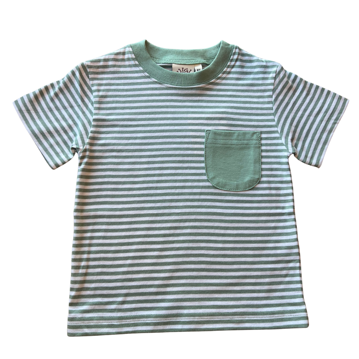Stripe Pocket Tee