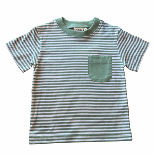 Stripe Pocket Tee