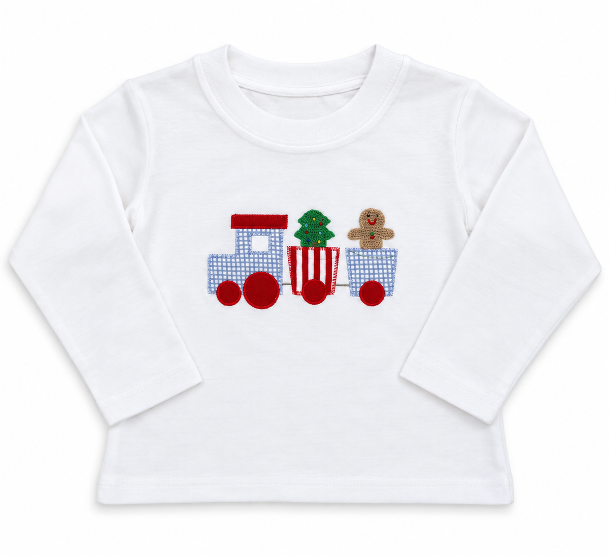 Boy Christmas Train LS Shirt