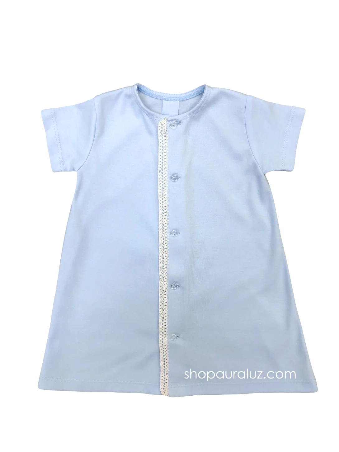 Blue Knit Daygown