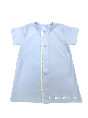 Blue Knit Daygown