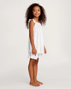 Cottage Stripe Twill Clara Short Set