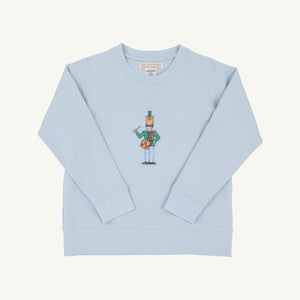 Buckhead Blue Drummer Boy Cassidy Comfy Crewneck